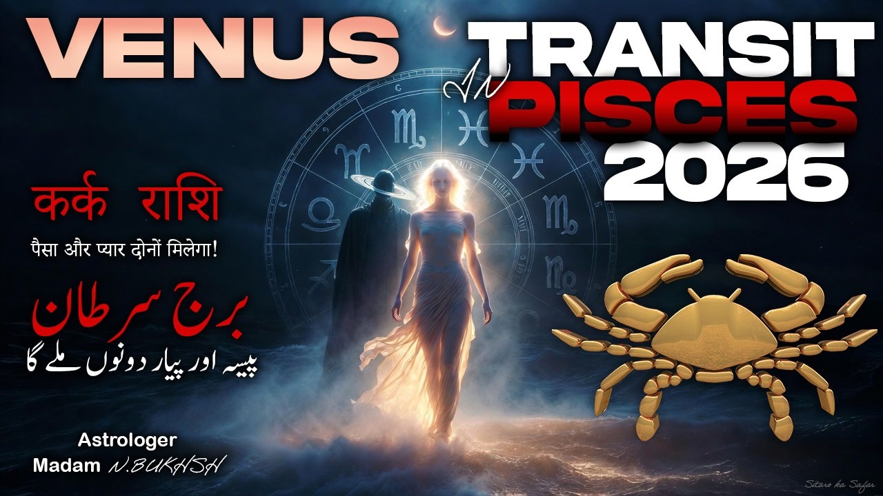 Venus in Pisces 2026 – Cancer (Kark Rashi) | Emotional Healing ya Karmic Closure?