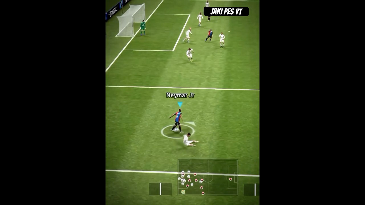 Neymar Jr Skill In eFootball 2025 Mobile😮&zwj;💨🔥❤️&zwj;🔥 #football  #neymarskills #viralshorts