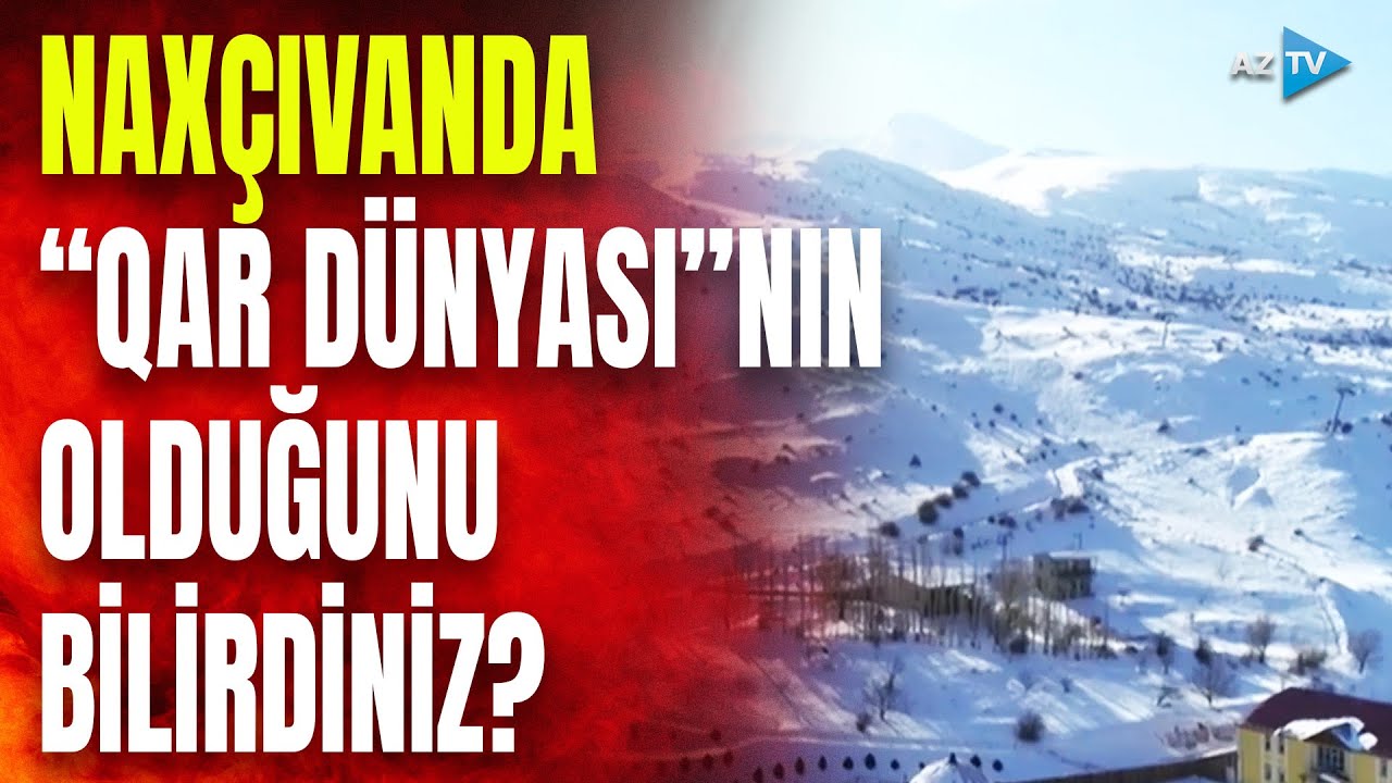 Naxçıvanın mərkəzində “QAR DÜNYASI”: 1800 metr hündürlükdəki məkandan ƏSRARƏNGİZ GÖRÜNTÜLƏR