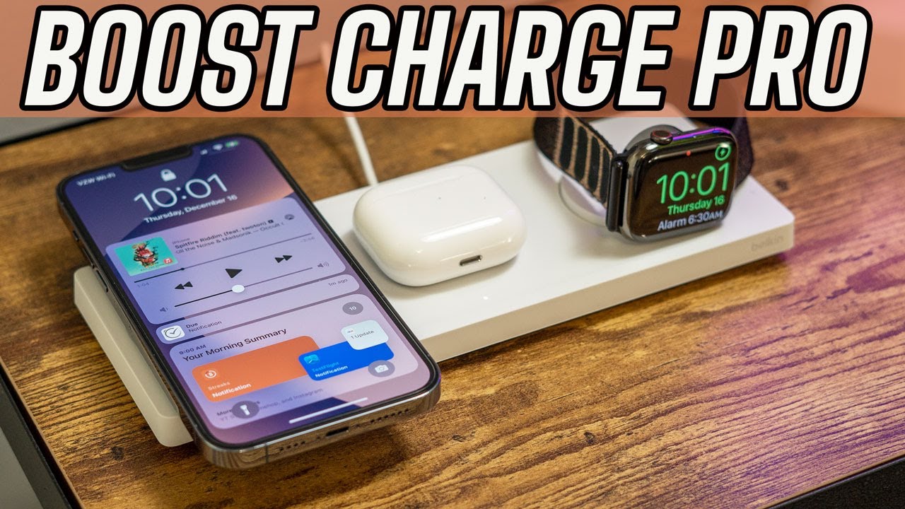 Belkin Boost Charge Pro MagSafe 3-in-1 Wireless Charger Review