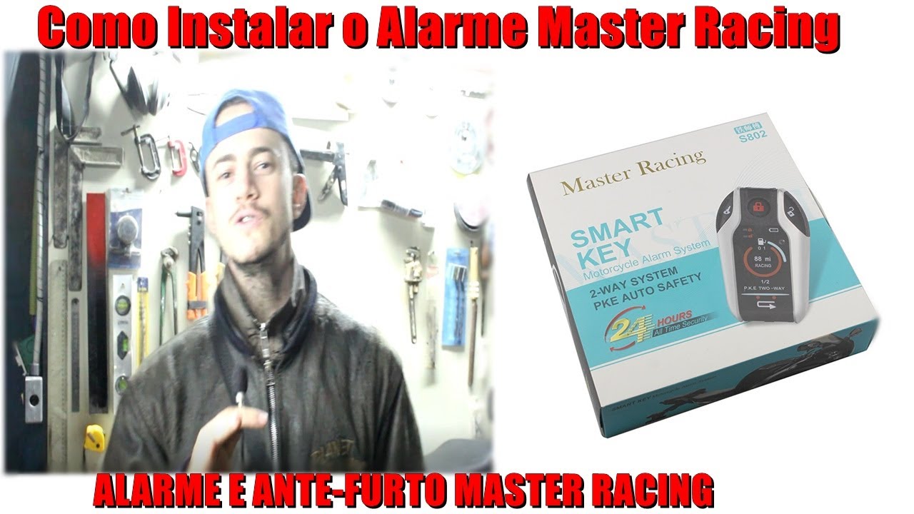 COMO INSTALAR O ALARME MASTER RACING