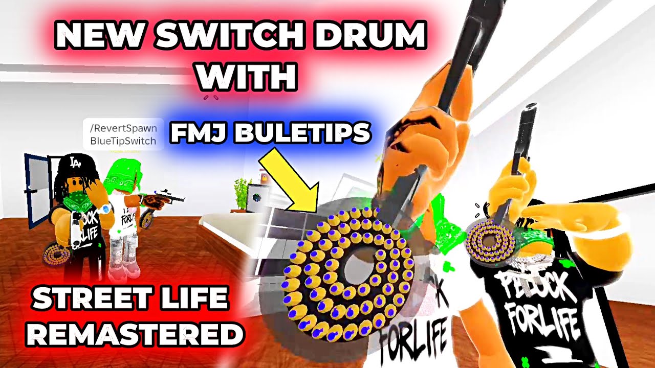 REVIEWING THE NEW FMJ BLUETIPS *OP* | Roblox Street Life Remastered