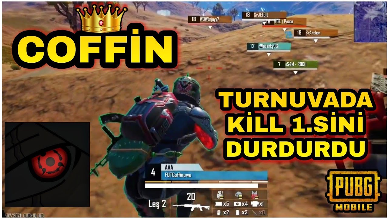 Coffin Turnuvada Kritik Hamle - Coffinli Futbolist Turnuva 1.si Oldu - Coffin PUBG Mobile