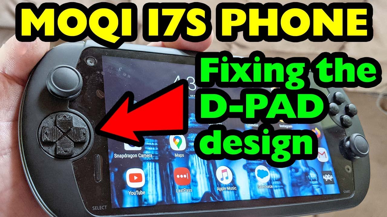 Fixing the D Pad on the Moqi I7S Android Gaming Phone