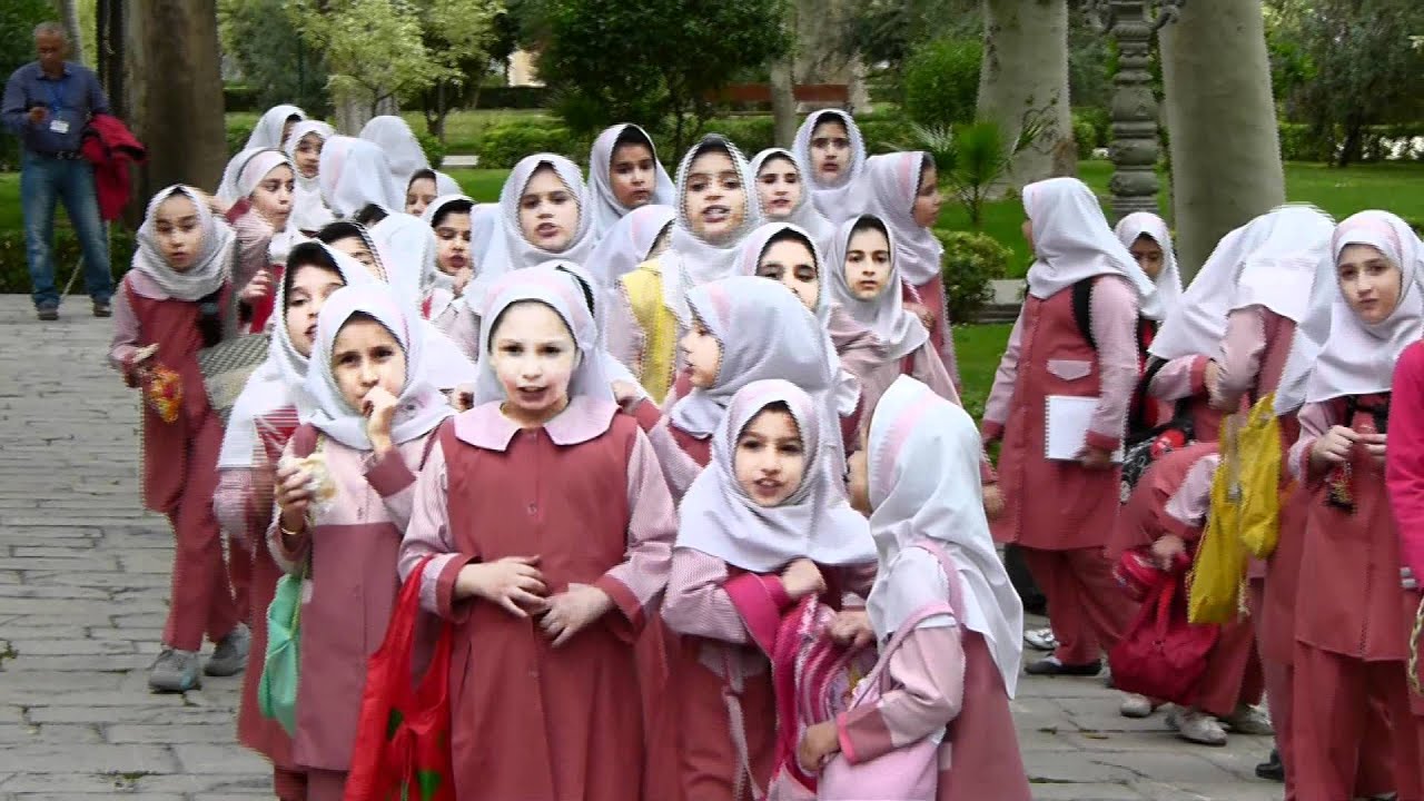 Schoolkinderen Teheran