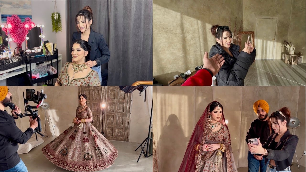 Makeup on my Royal Bride😍 | Outfit and Makeup Ideas for Brides♥️ | ARSH MAKEUP ARTISTRY @JassArsh 
