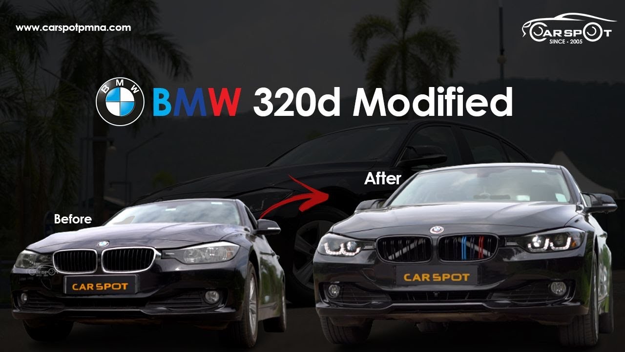BMW 320 d Modified | Detailed video | Malayalam | #kerala #automotive #modified #cars #automobile
