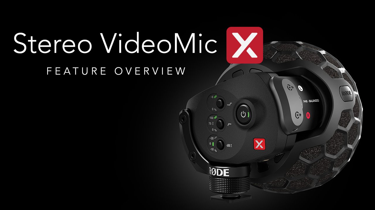 RØDE Stereo VideoMic X Overview