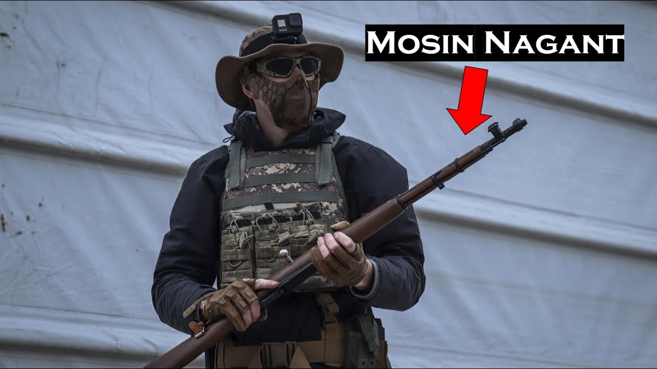 CQB Sniping with 400 FPS Mosin Nagant