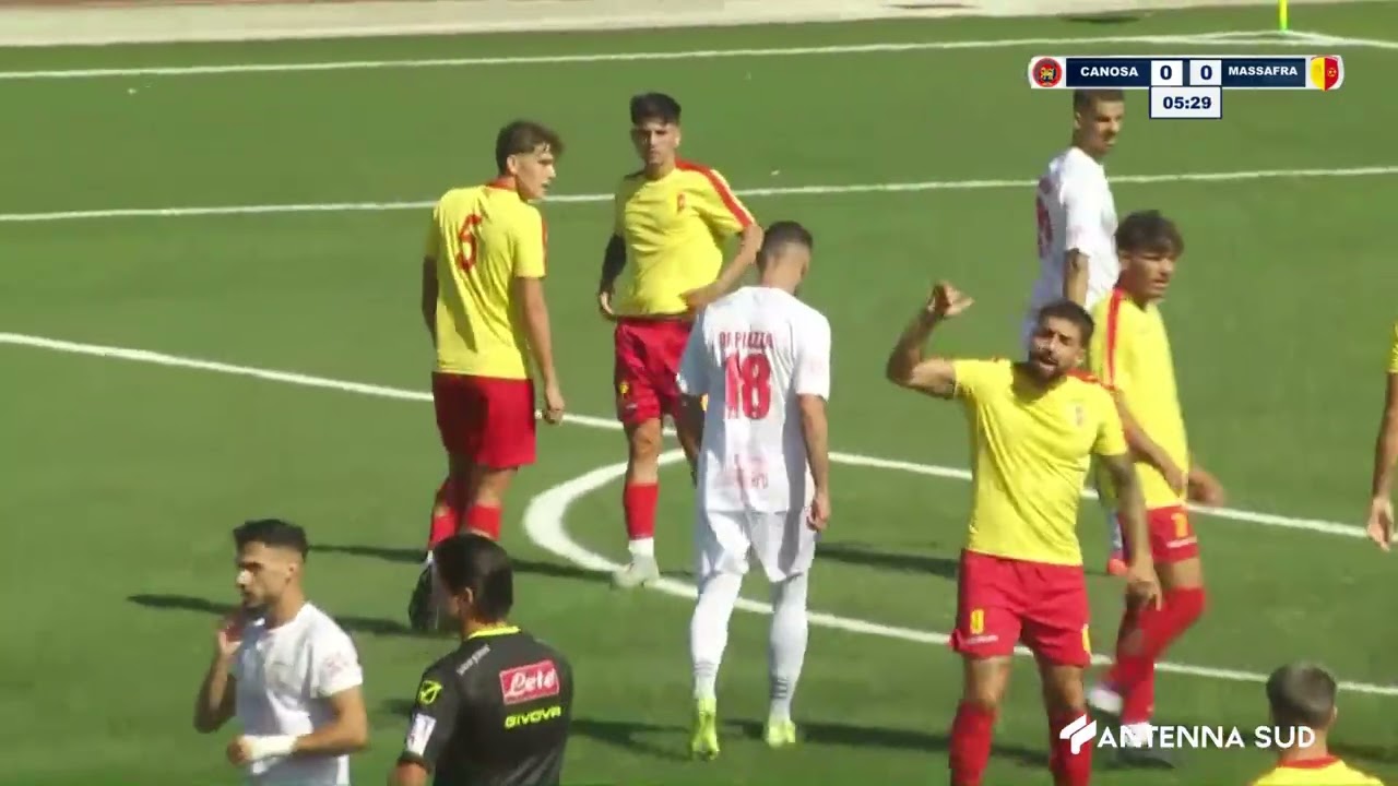 31 AGOSTO 2025   CAMPIONATO ECCELLENZA   CANOSA   MASSFRA