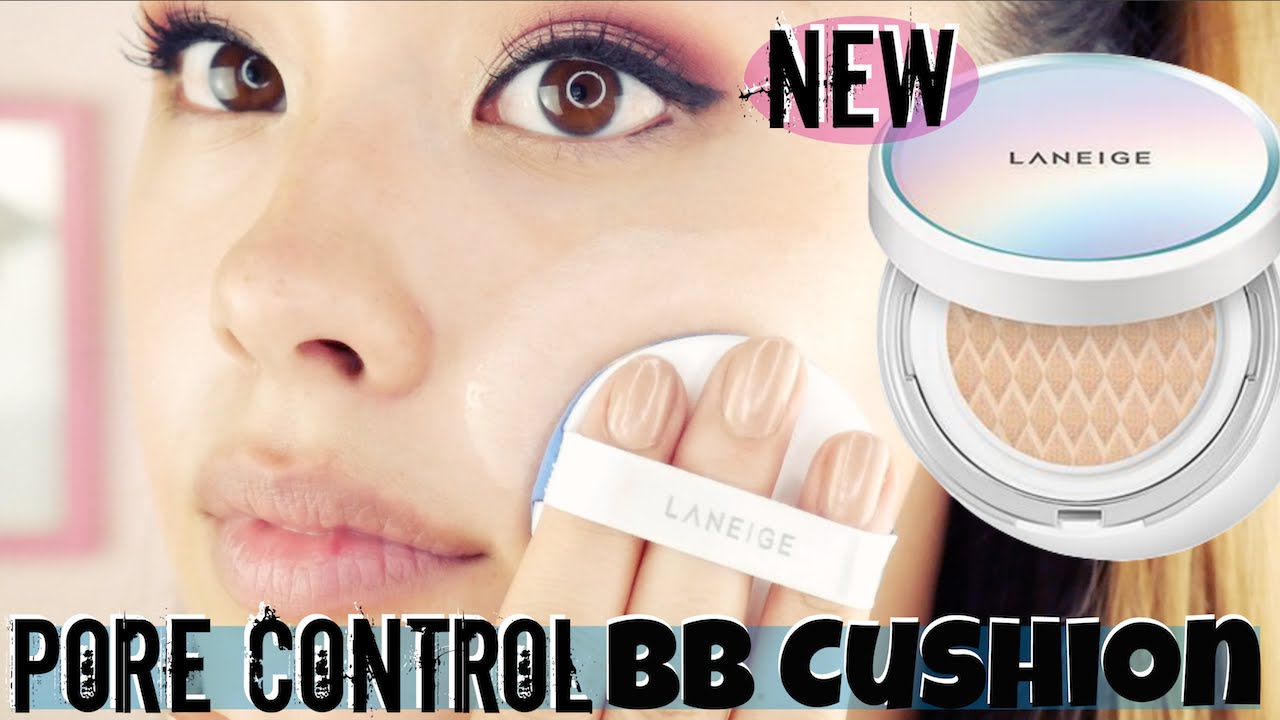НОВЫЙ BB-кушон Laneige PORE CONTROL: первые впечатления | Обзор корейского тонального крема-куша
