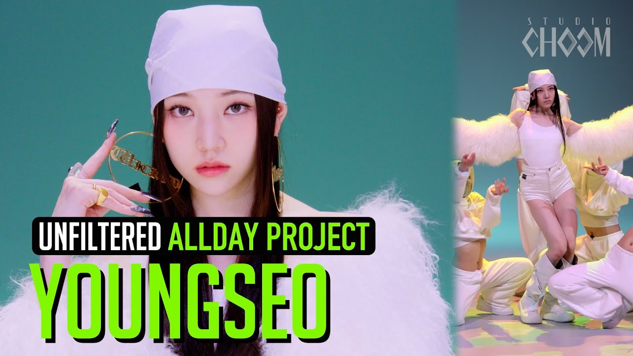 [UNFILTERED CAM] ALLDAY PROJECT YOUNGSEO(영서) 'WICKED' 4K | STUDIO CHOOM ORIGINAL