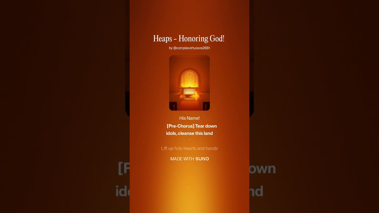 Heaps Honoring God by Rodney Howard Browne
