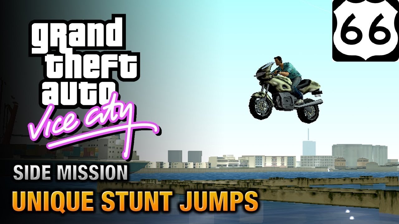 GTA Vice City 36 уникальных прыжков #66