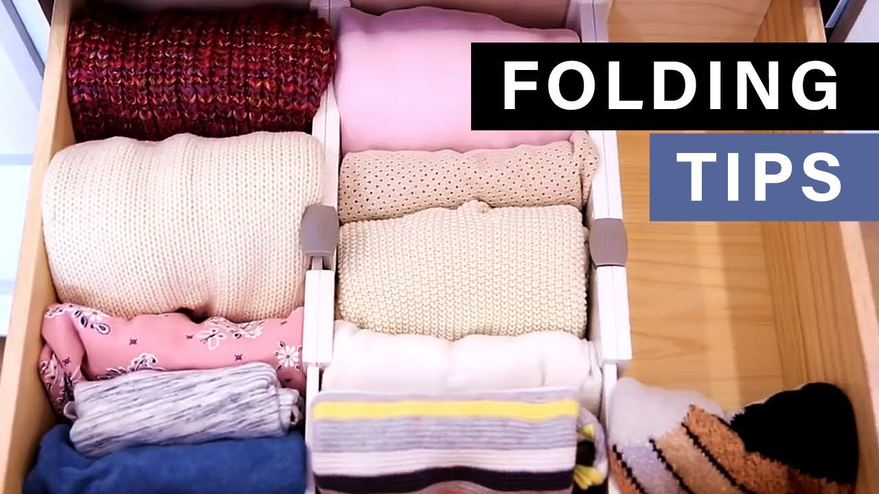 HOW TO FOLD CLOTHES LIKE A PRO!