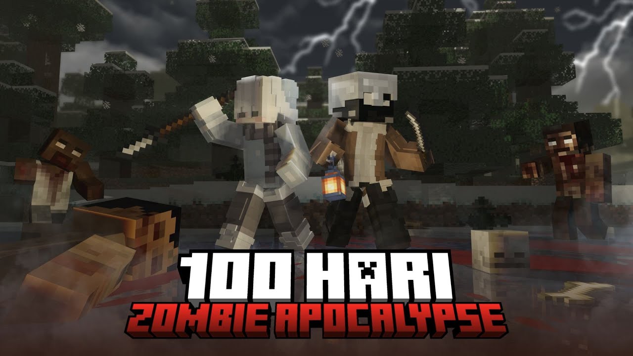 100 Hari Zombie Winter Apocalypse Hardcore