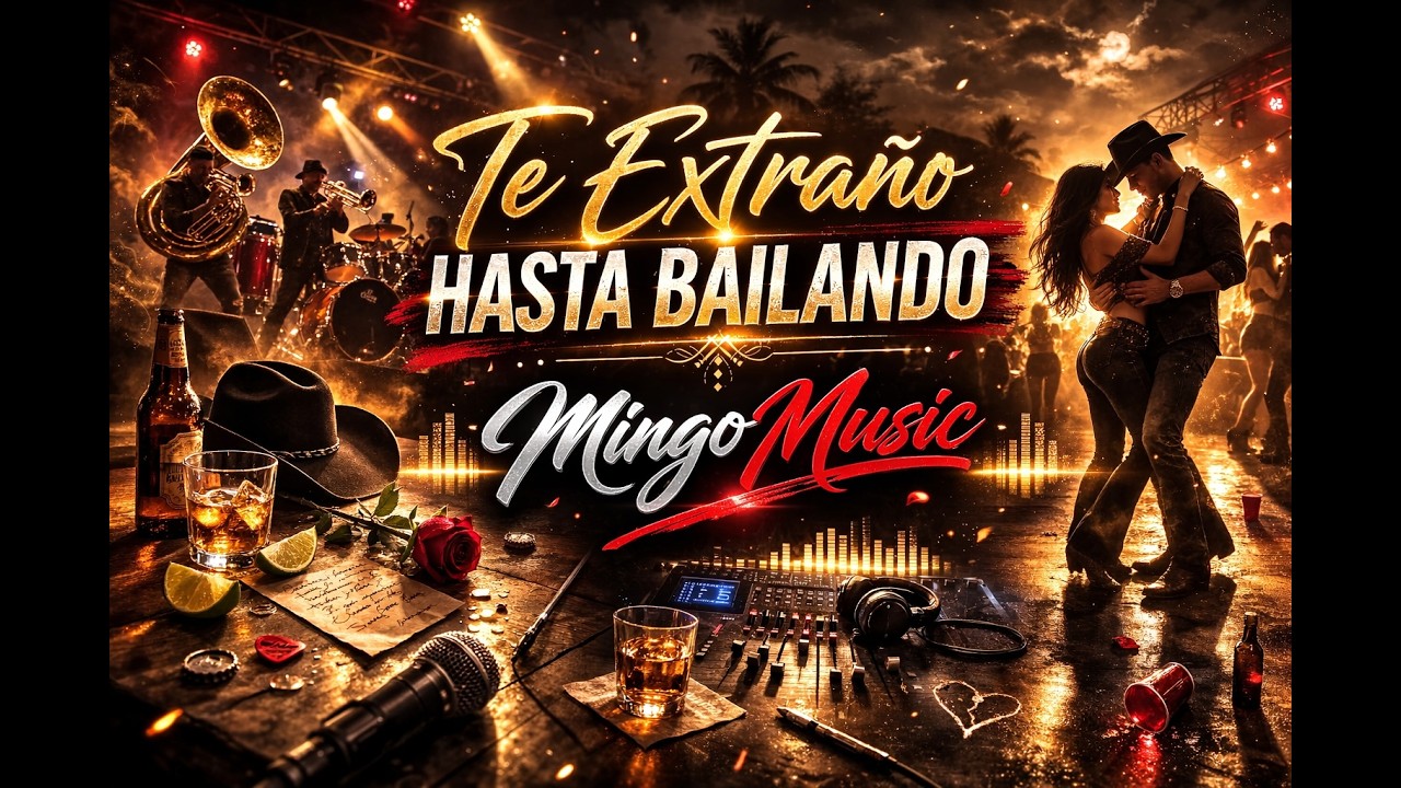 Te Extraño Hasta Bailando 💃💔 | Banda Romántica de Amor que No Se Olvida | MingoMusic