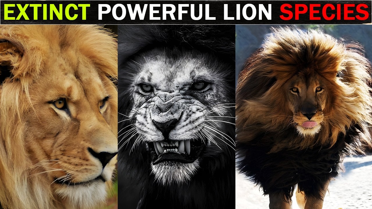 5 Most Powerful Extinct Lion Species