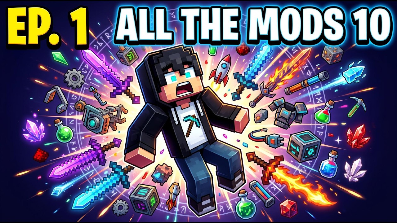 Starting ALL THE MODS 10... This Modpack is INSANE | Ep. 1