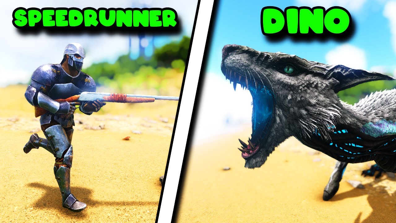 DINO VS SPEEDRUNNER 2 (Ark Deutsch Challenge)