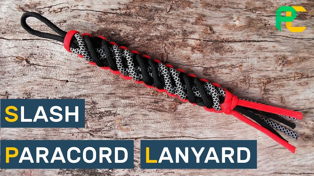 How to make a  Slant-Wrapped Endless Falls Paracord Lanyard