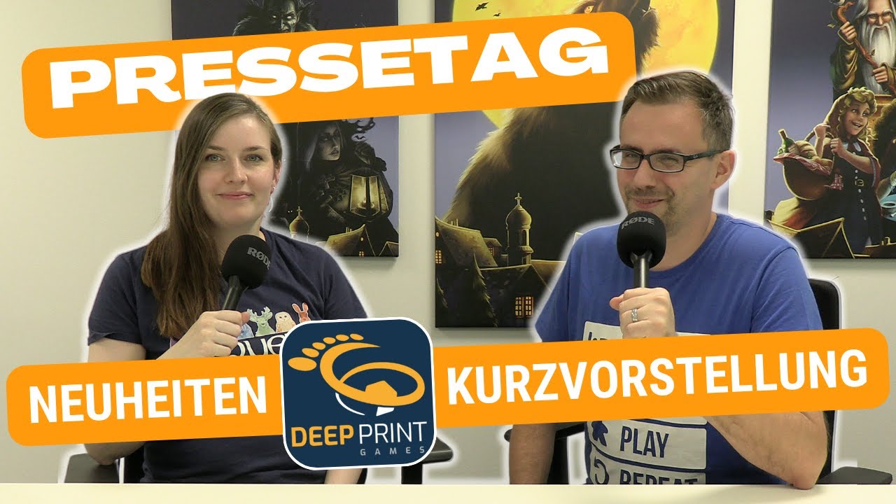 #SPIEL2025 - Deep Print Games Neuheiten | Skybridge, Ghostbumpers, Deckers, and more