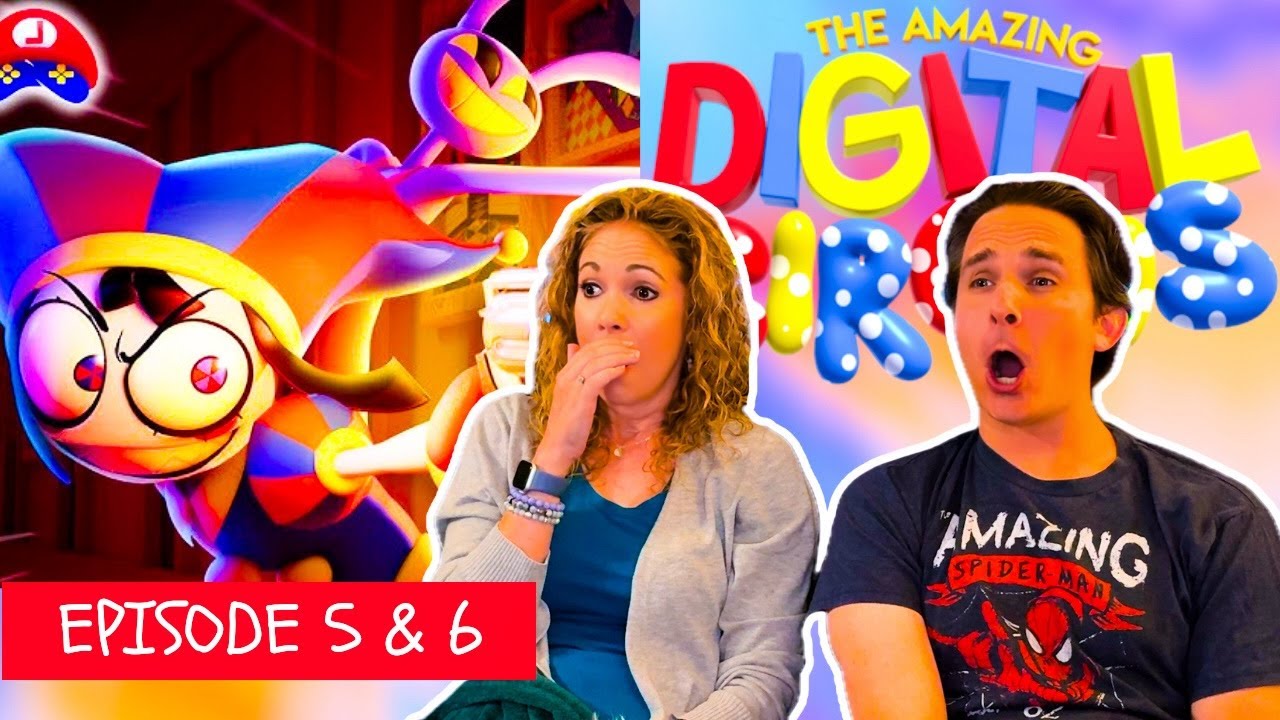 The Amazing Digital Circus Episode 5 & 6 Reaction