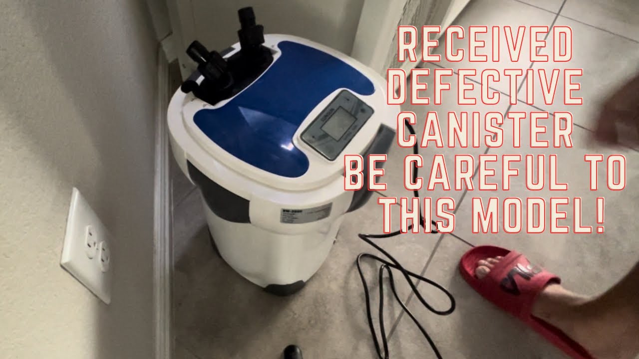 Sunsun Canister Filter 3000 not working/defective ! watch this video before you buy! #sunsun