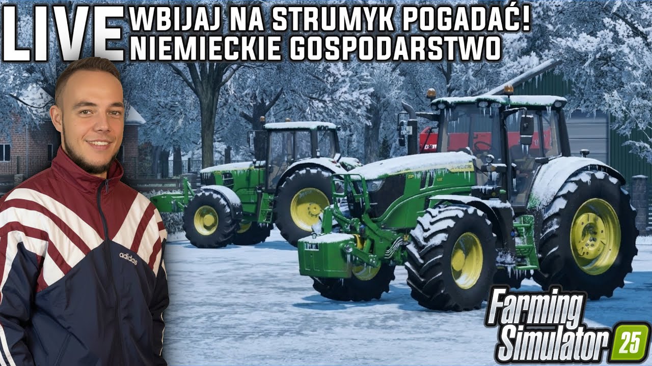 FARMING 25 || NOWE GOSPODARSTWO🤔.. NOWA MAPA!😅🐮| 😋 2K60FPS📺Live🔴🤠| MST | Jankus |