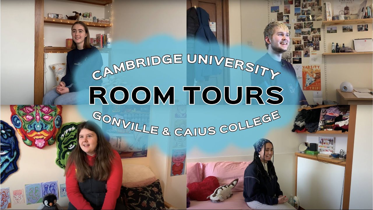 CAMBRIDGE STUDENT ROOM TOURS | Gonville & Caius College
