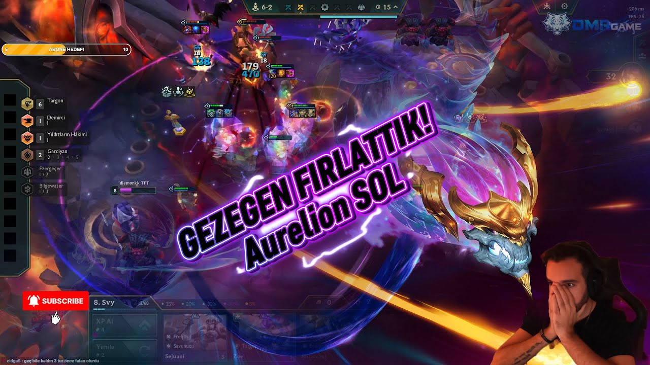 GEZEGEN FIRLATAN Aurelion SOL! CARRY!! BASİT VE ETKİLİ. | SET 16 TFT