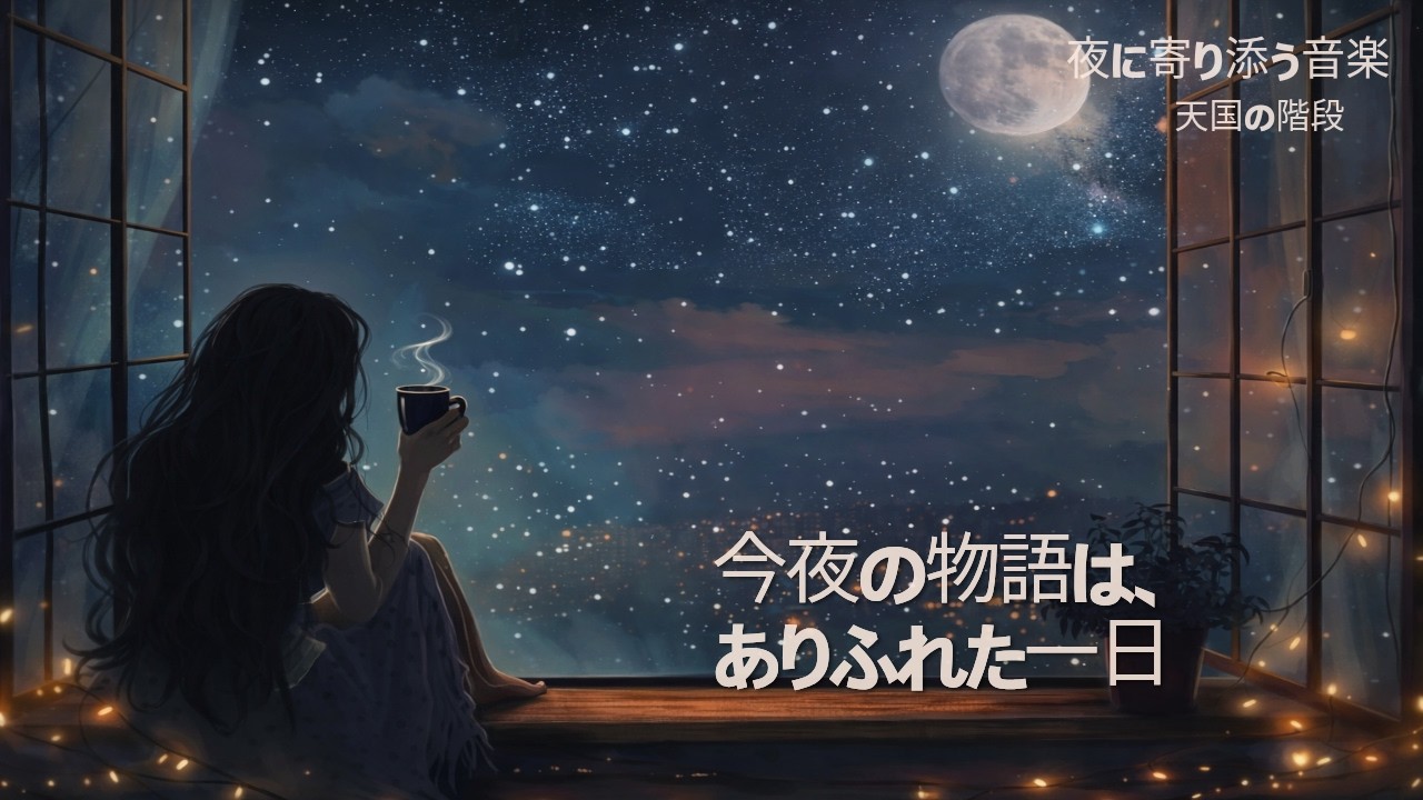 夜の記憶をたどる J-POP プレイリスト| 잔잔한 밤의 노래, J-POP 플레이리스트 | 天国の階段 Vol.2