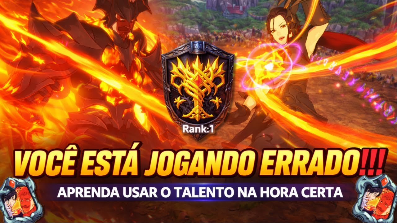 VOCÊ ESTA JOGANDO ERRADO!!! APRENDA USAR O TALENTO NA HORA CERTA | The Seven Deadly Sins Grand Cross