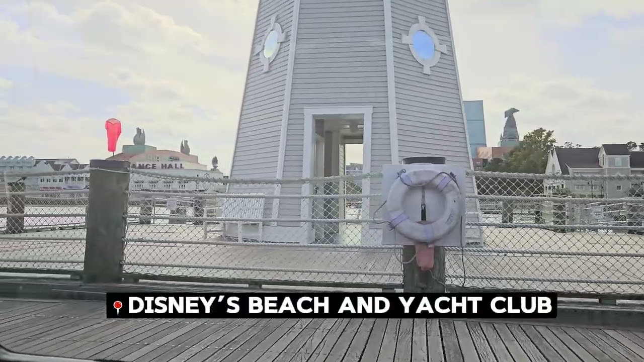 Friendship Boat Route from Hollywood Studios to Epcot - Disney World