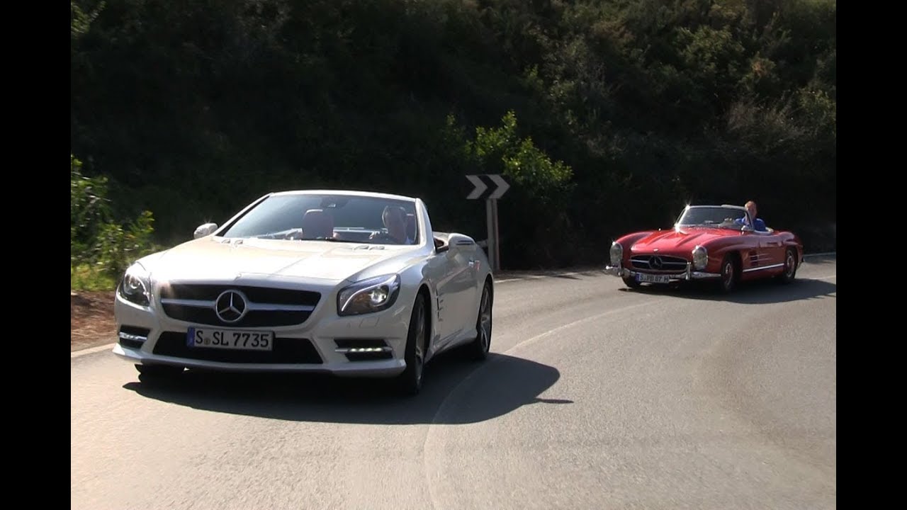 Mercedes-Benz SL 500 roadtest 2012 (English Subtitles)