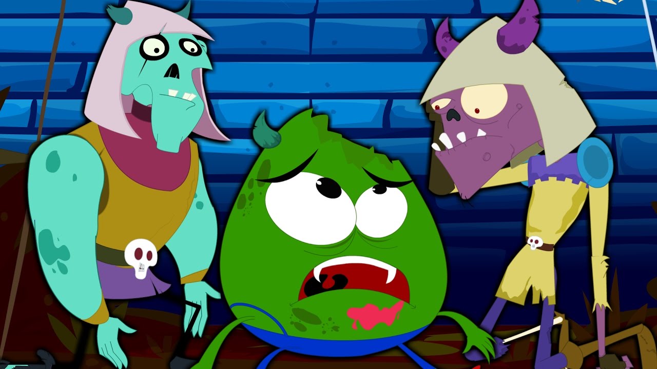 Humpty Dumpty Sat On A Wall | Scary Nursery Rhymes | Songs For Childrens