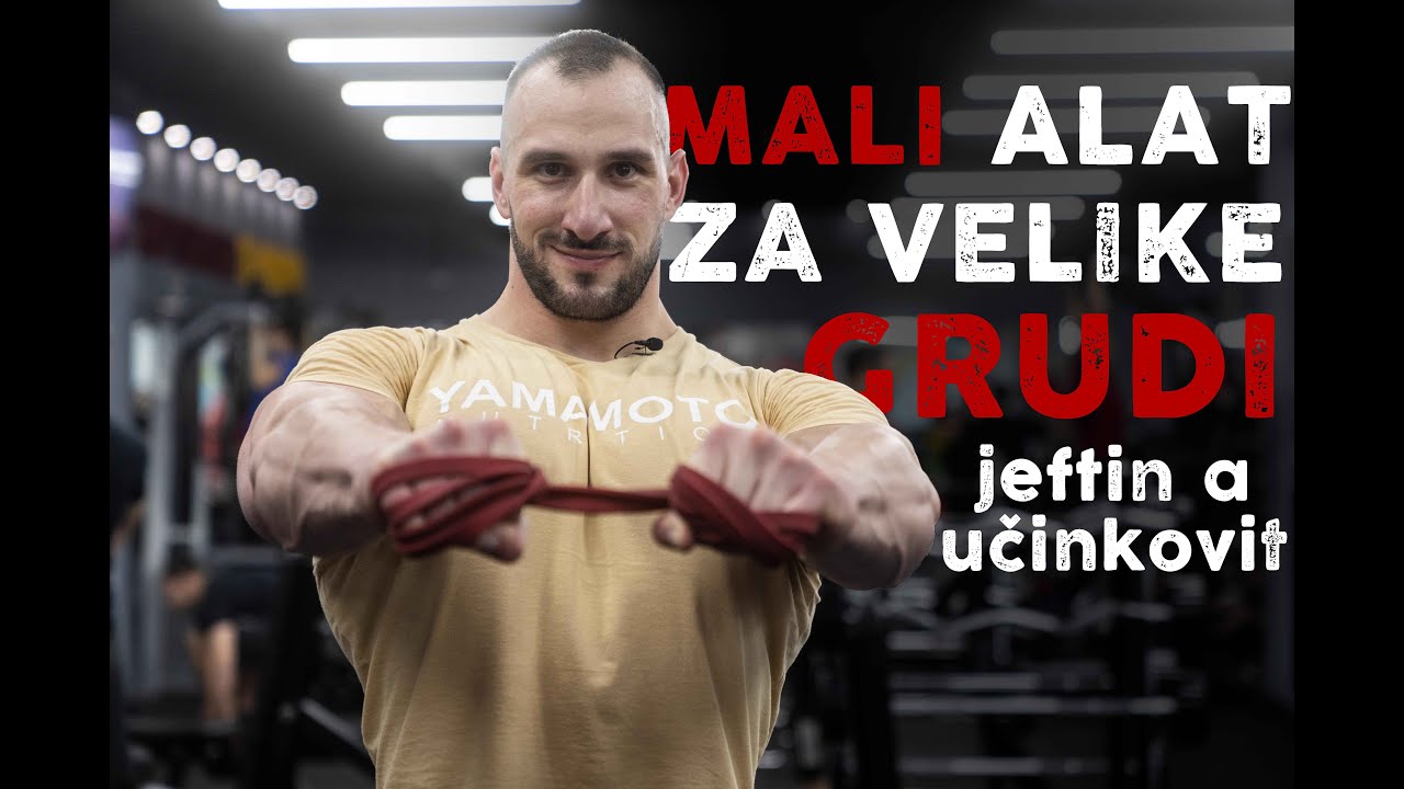 TRENING GRUDI, RAMENA & TRICEPS | MALI DODATAK ZA VELIKI NAPREDAK | MAKSIM TRZIN