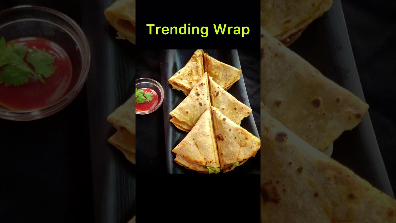 #shorts | Trending Wrap | Easy Breakfast Wrap Recipe | Viral Wrap Hack | Trending Wrap Hack | Wrap