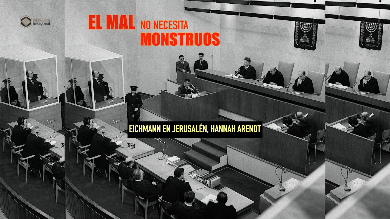 El mal no necesita monstruos | Eichmann en Jerusalén - Hannah Arendt
