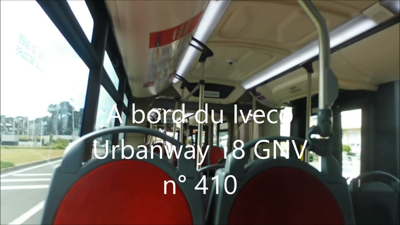 SETRAM A bord du Iveco Urbanway 18 GNV n° 410 (ligne 21)
