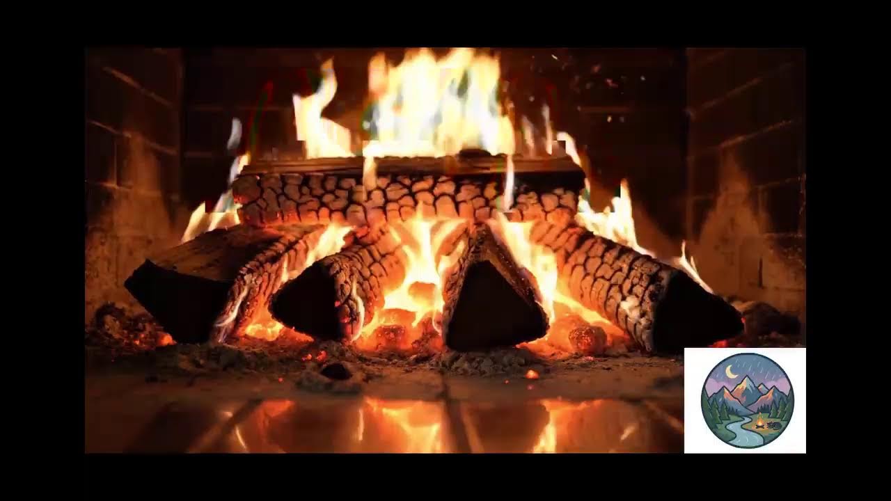 Warm Fireplace Ambience with Crackling Fire Sounds