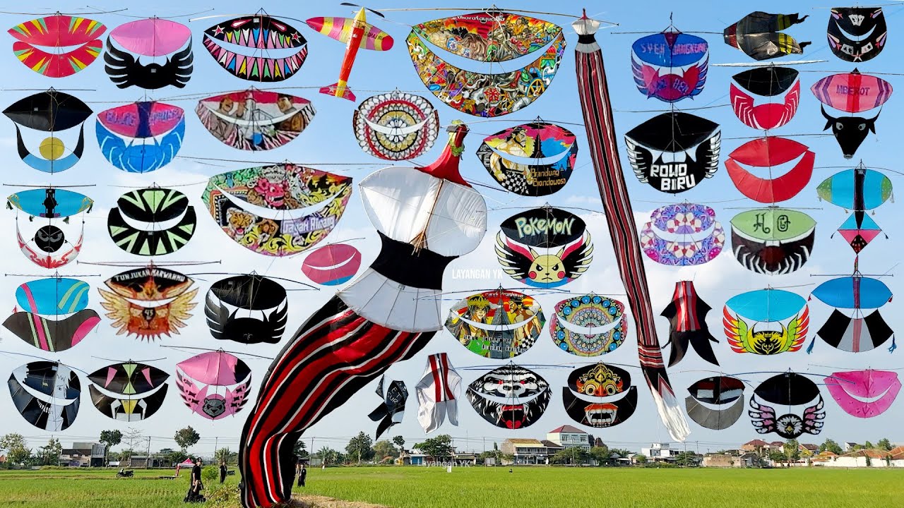 Ramai Poll! Festival Layangan Gapangan di Bulakan Sukoharjo 2025 - Traditional Kite Festival