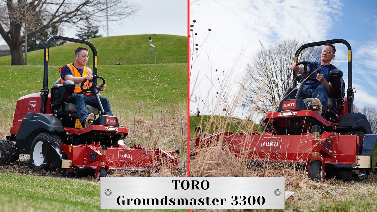 Toro Groundsmaster 3300 – profesionalus žolės pjovimo traktorius | ST-Dalys