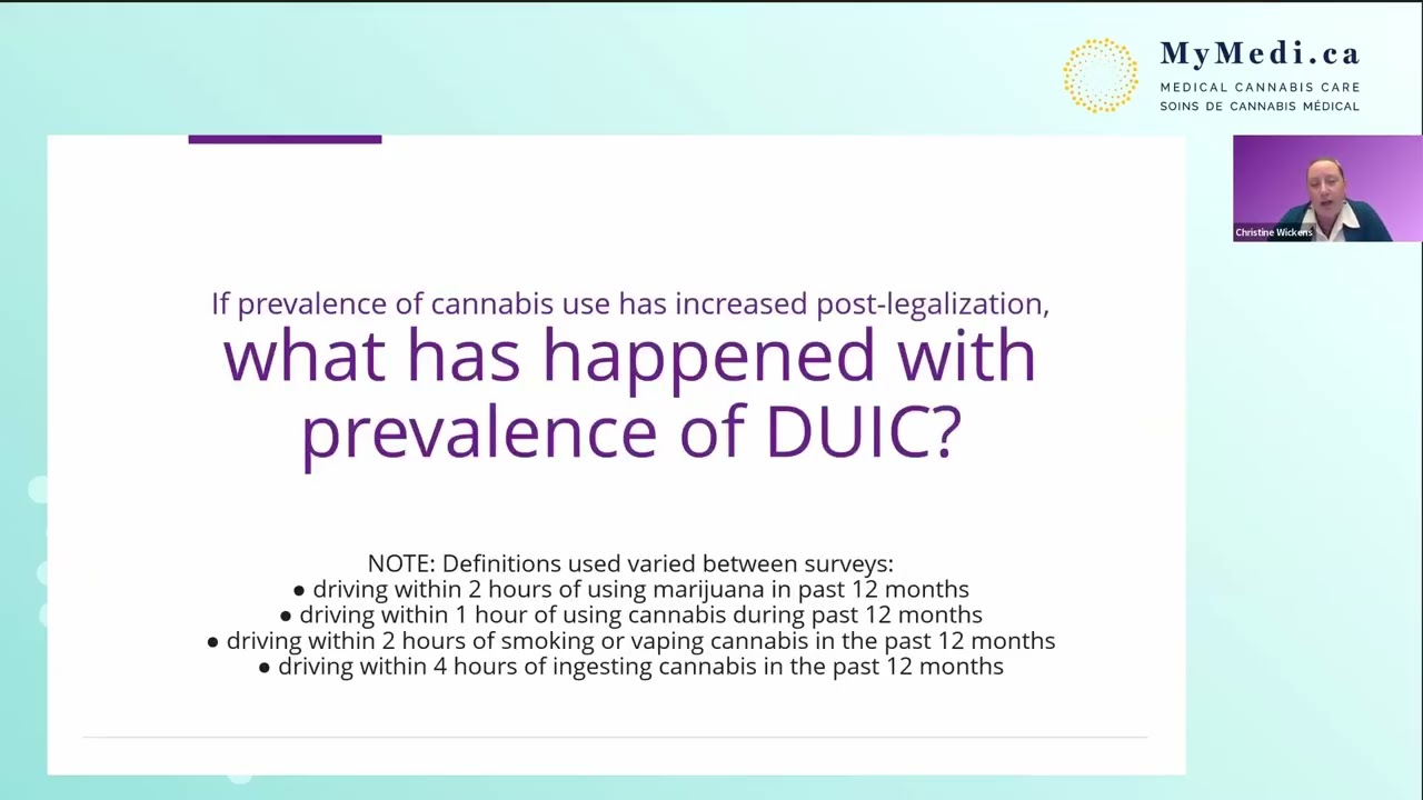 Driving After Cannabis Use What the Research Says - with Dr. LeFoll, Dr. Wickens, & Dr. Di Ciano