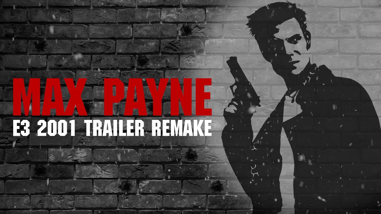 Max Payne E3 2001 Trailer 4K Remake