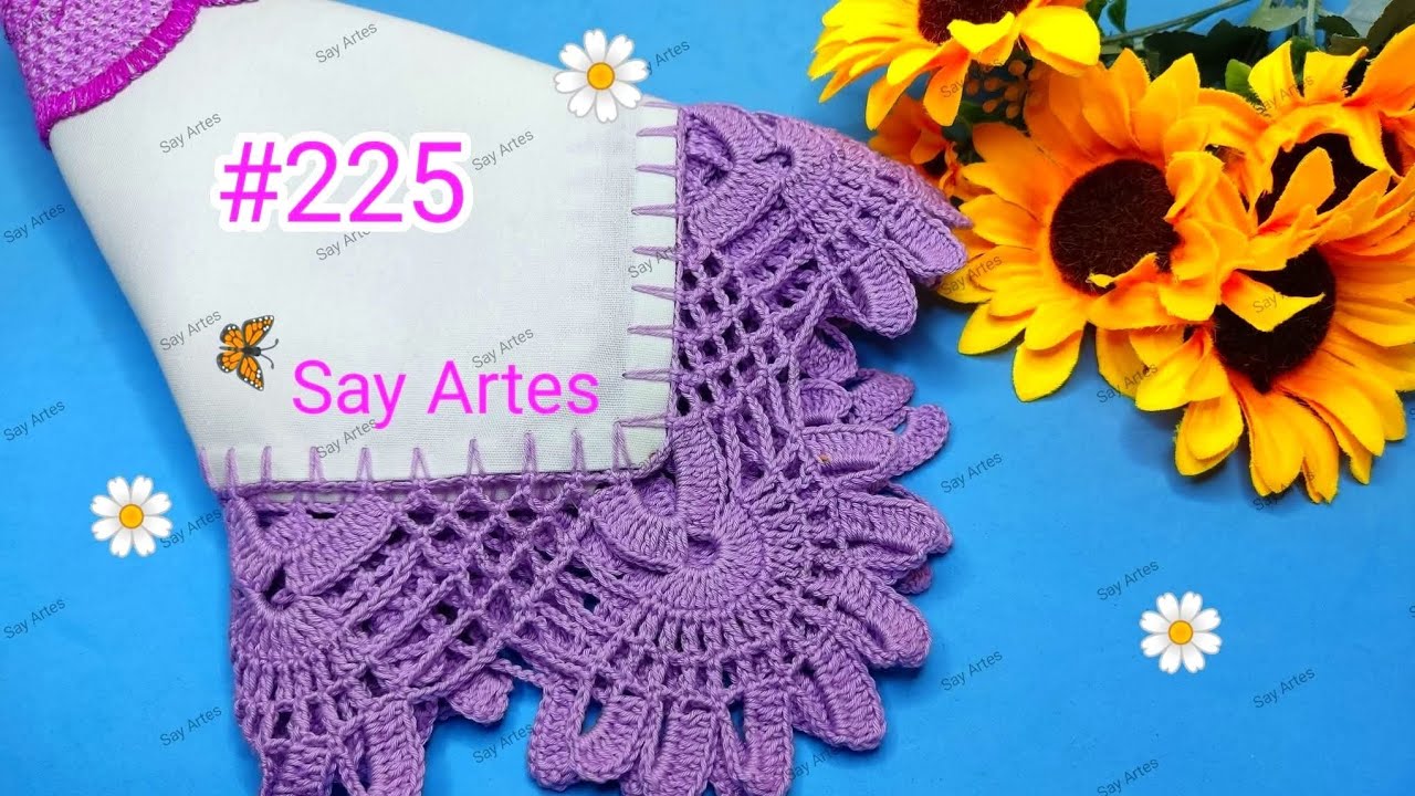 #225 Puntilla  que te encantará muy bonita para tus proyectos | Say Artes