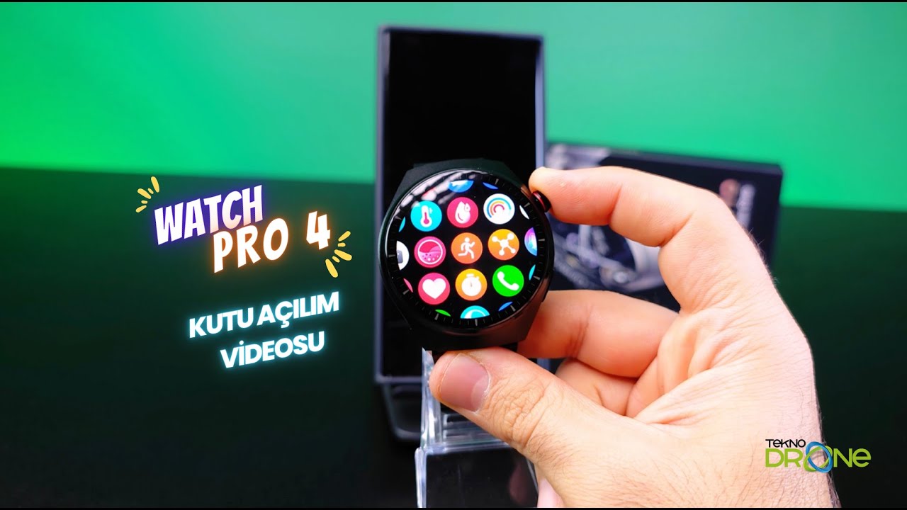 Watch Pro 4 | Akıllı Saat İnceleme | Teknodrone.com
