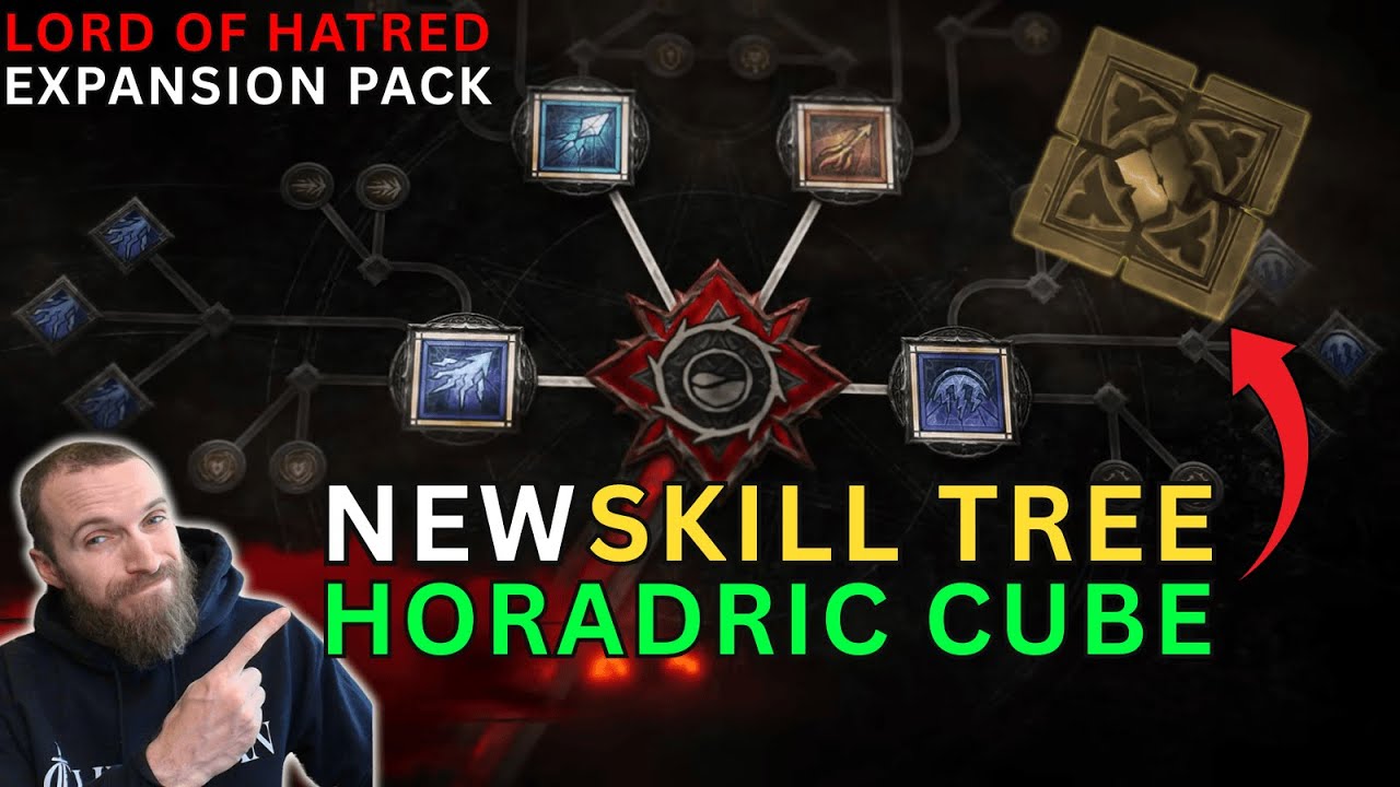 Огромное объявление: переработка дерева навыков, Хорадрический куб и многое другое в дополнении к...