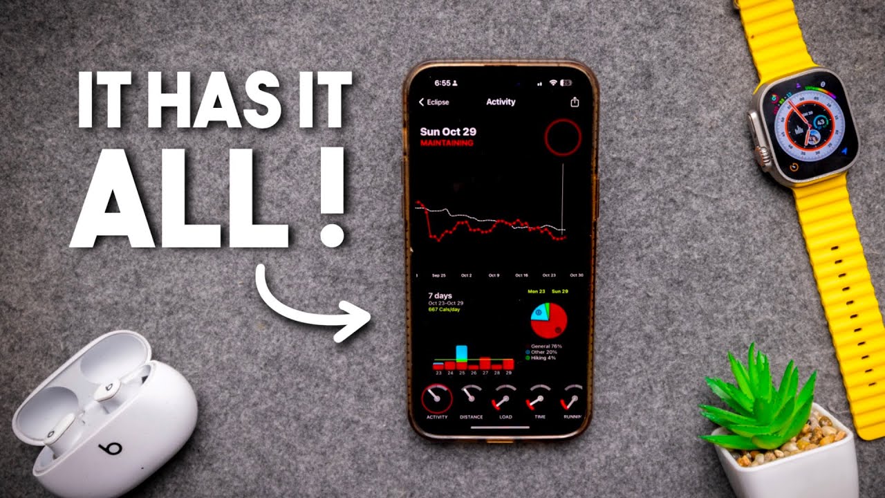 Eclipse Yourself — ОБЯЗАТЕЛЬНОЕ приложение для отслеживания здоровья на Apple Watch.