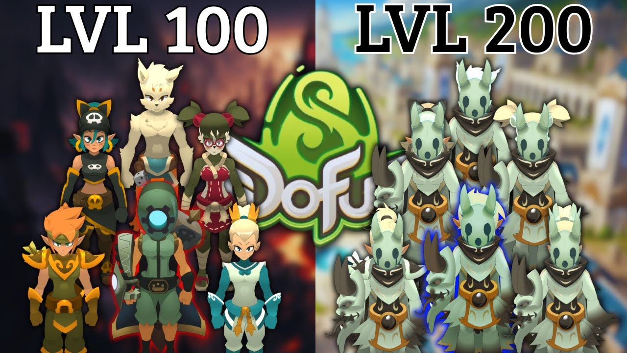 BILAN 1 an Dofus UNITY (25 persos, une team farm, 80+ m&eacute;tiers lvl 200)